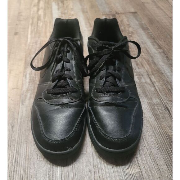 Nike Ebernon Low Mens Size 13 Black Leather AQ1775-003 - Picture 3 of 6